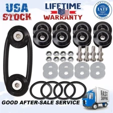 Quick JDM Release Fasteners Bumper Holders Front Rear Trunk Band Fender Clip Kit