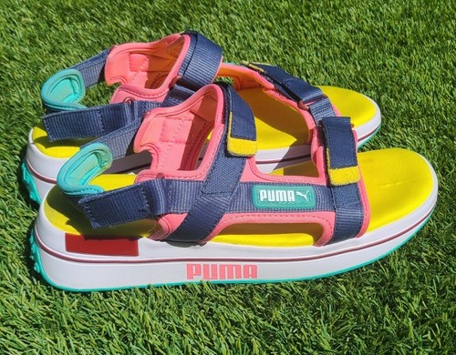 Puma Future Rider Unisex Sandals Game On Bubblegum Men S 9 Women S 10 5 Ebay