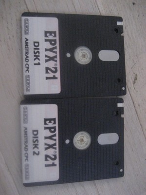 Jeu Amstrad CPC 464 Cassette Epyx 21 - Occasion Bon état, Jeu Rétro Pour Collectionneurs