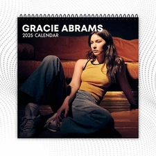 Gracie Abrams 2025 Celebrity Wall Calendar – Iconic Shots, Perfect for Fans