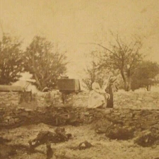 Photographer Equipment EA Morley Stereoview Photo East Lee Mass 