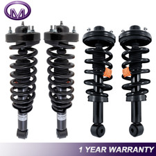 4pcs Front Rear Struts Complete Spring Assy For Ford Expedition Navigator 5.4l