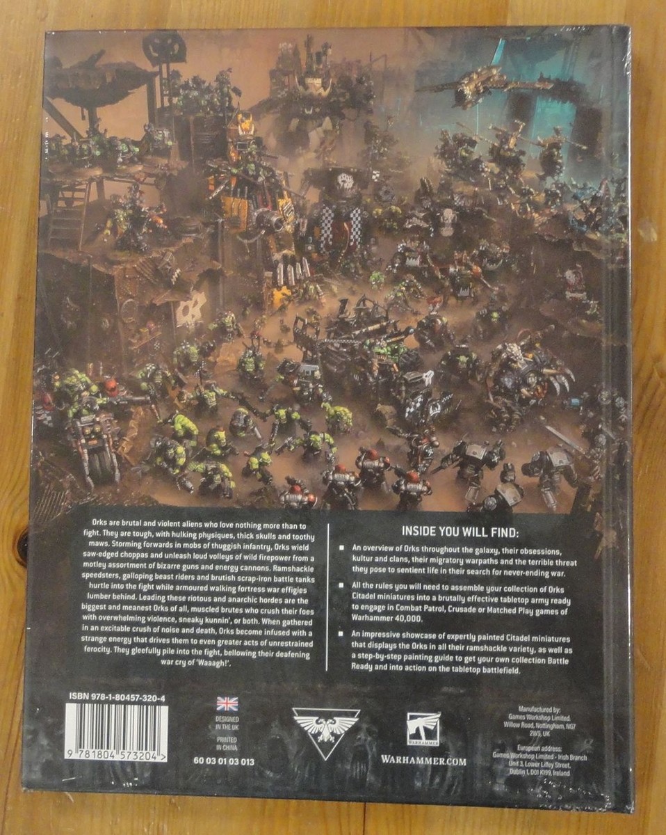 Codex: Orks – 10a Edizione Warhammer 40k, Nuovo Games Workshop!