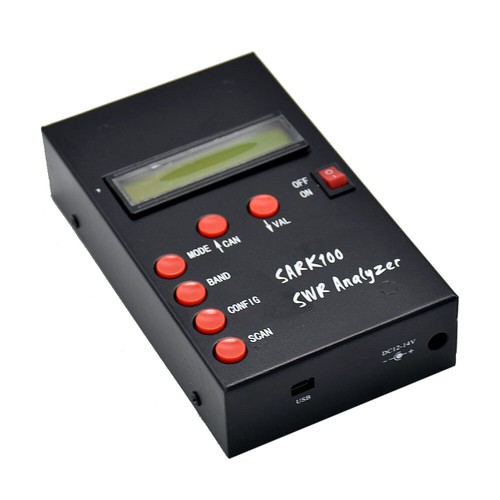 SARK-100 1-60MHz HF ANT SWR Antenne Analyzer Meter SARK100 für Ham Radio