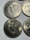 1972 Eisenhower Dollar with Flying Eagle No Mint Mark Lot of 8 — photo 7
