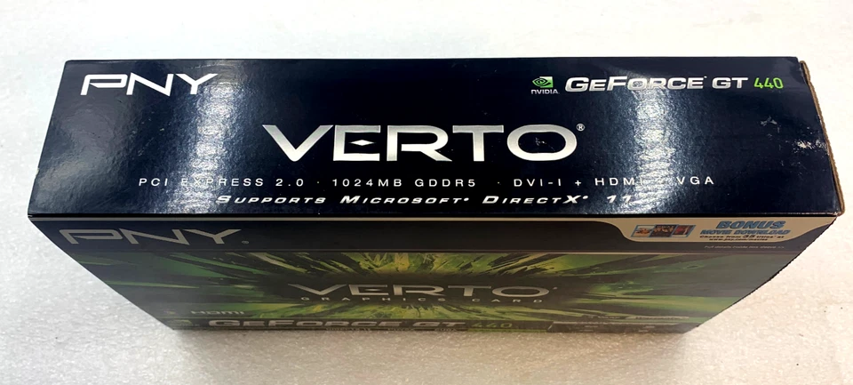 PNY Verto GeForce GT 440 1024MB  Graphics Card - Image 2 of 4