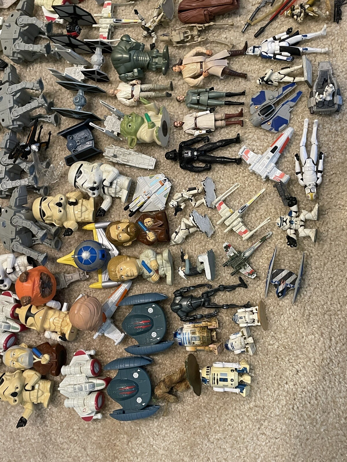 Star Wars Action Figure Ship & Toy Lot eBay