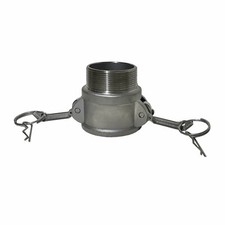 1 Inch Stainless Steel Fitting Type B Female Camlock x Male NPT Thread B100