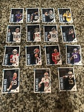 2020 Score Football GAME FACE Complete Insert Set 15 Cards BRADY MAHOMES LAMAR