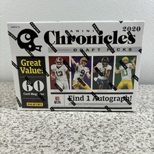 2020 Panini Chronicles Draft Picks Football Mega Box New Factory Sealed