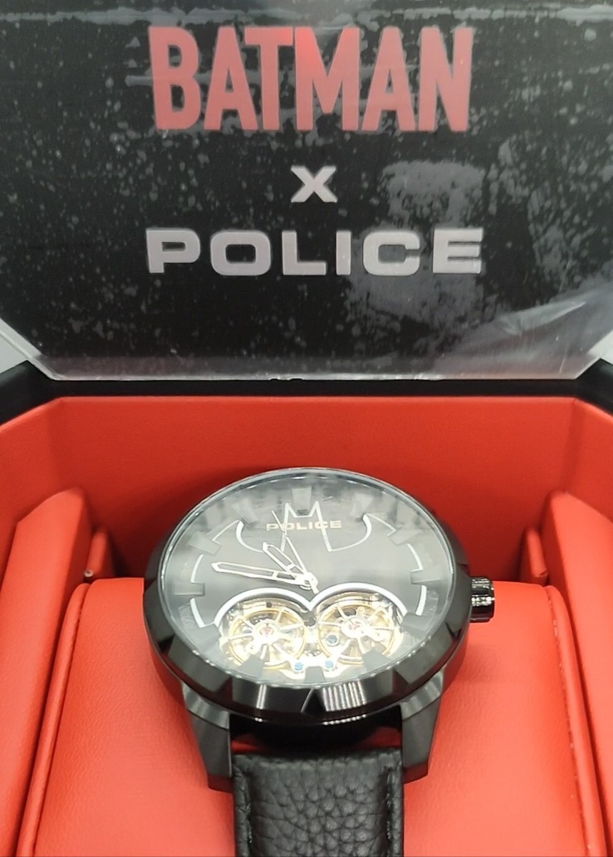 Police x Batman Watch Dark Knight Limited Edition Automatic
