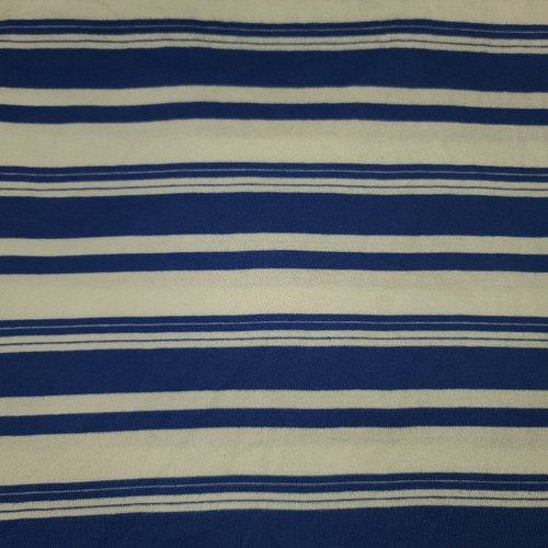 Lauren Ralph Lauren Women Large Short Sleeve Striped Blue White tee shirt - Picture 3 of 11