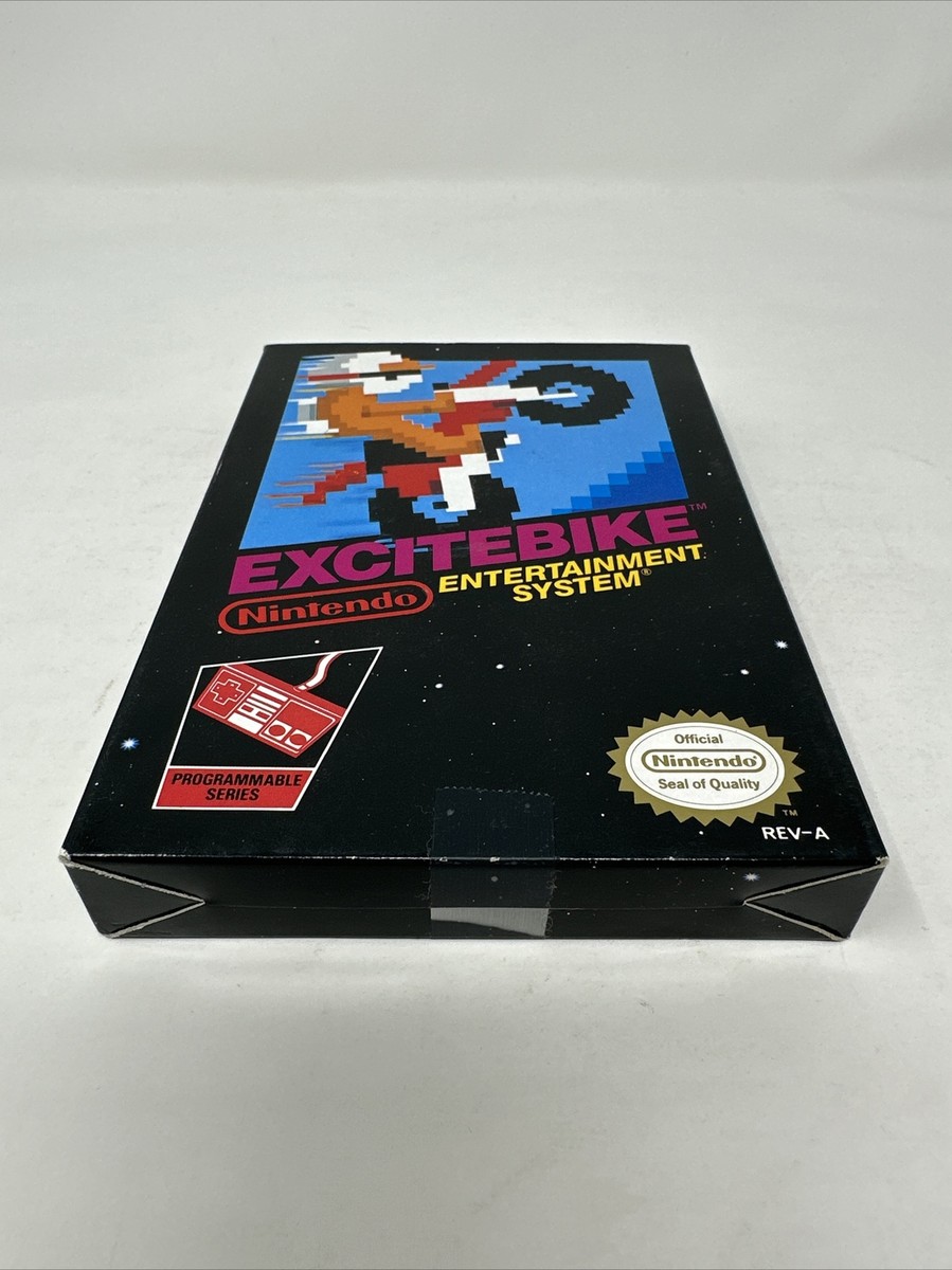 Nintendo NES Excitebike Game with original box excellent Condition
