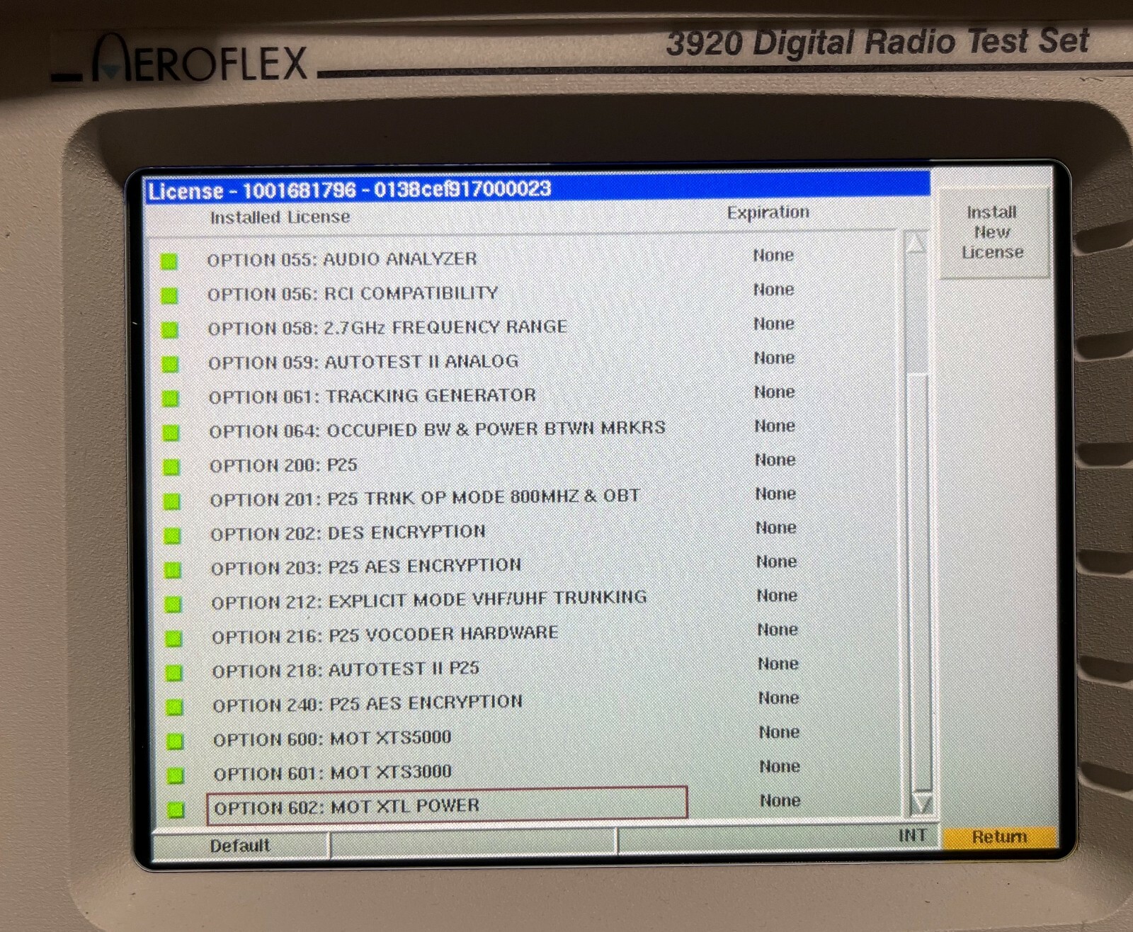 Aeroflex IFR 3920 Digital Radio Test 2.7Ghz Loaded with options Tested ...