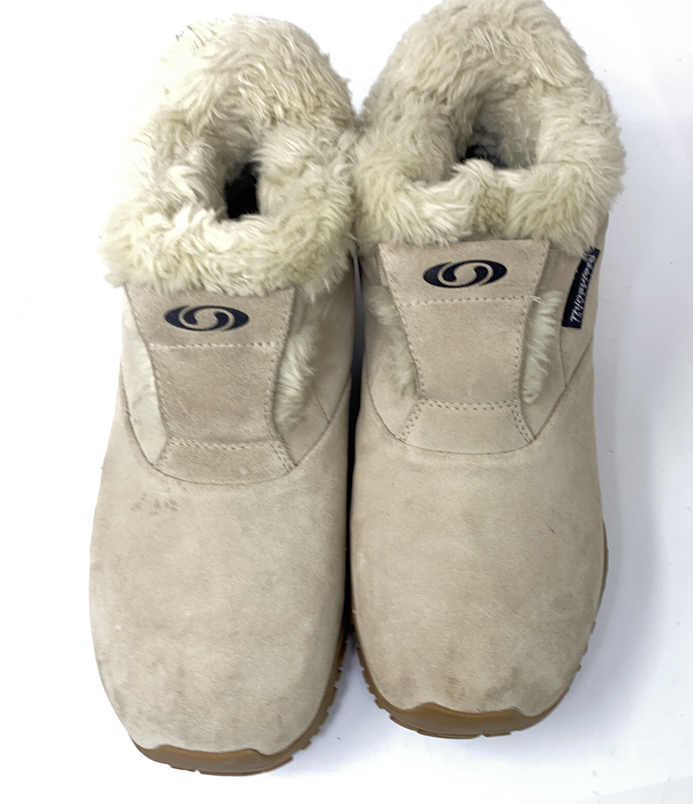 Stivali Salomon donna taglia 9 5 M impermeabili invernali pelle shearling isolati medi