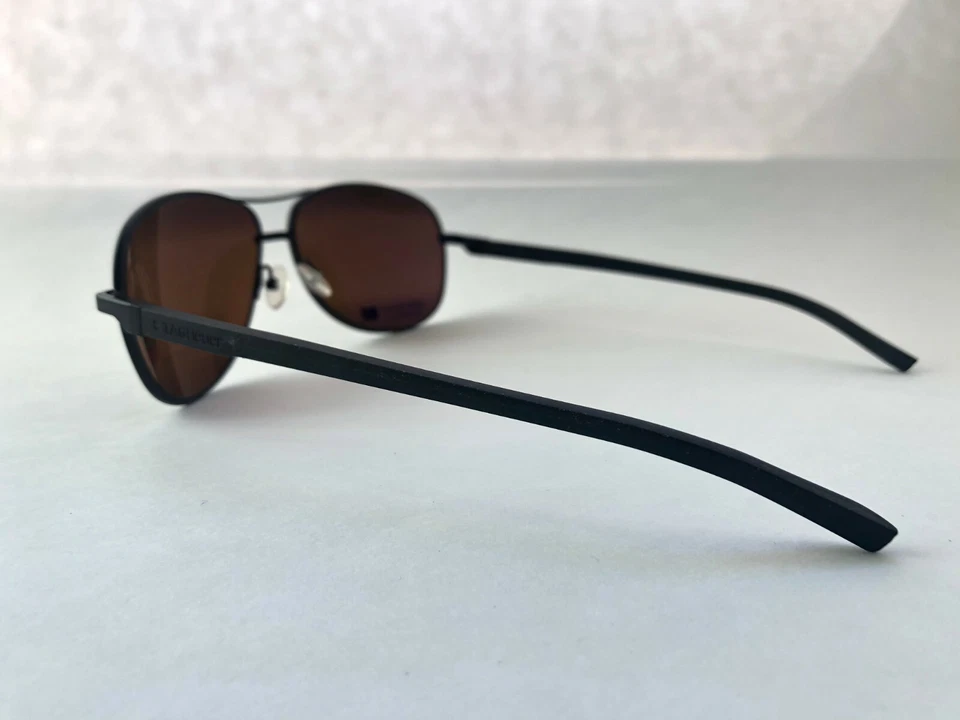 Gafas de sol automáticas Tag Heuer 0884 TH0884 gafas de sol unisex marco de aviador BRN Foto 3 de 4