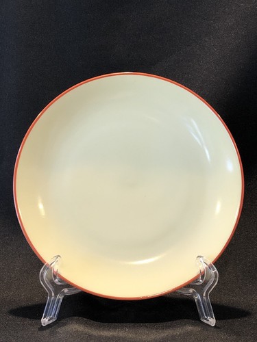 Hochst Creations Yellow Plate/Orange Trim New
