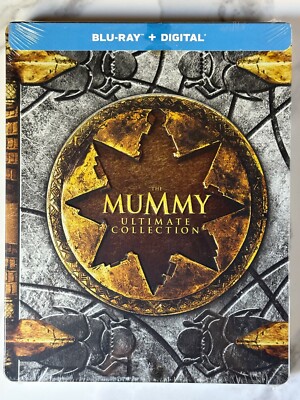 The Mummy Ultimate Collection 4-movie Blu-ray Limited Edition Steelbook Digital