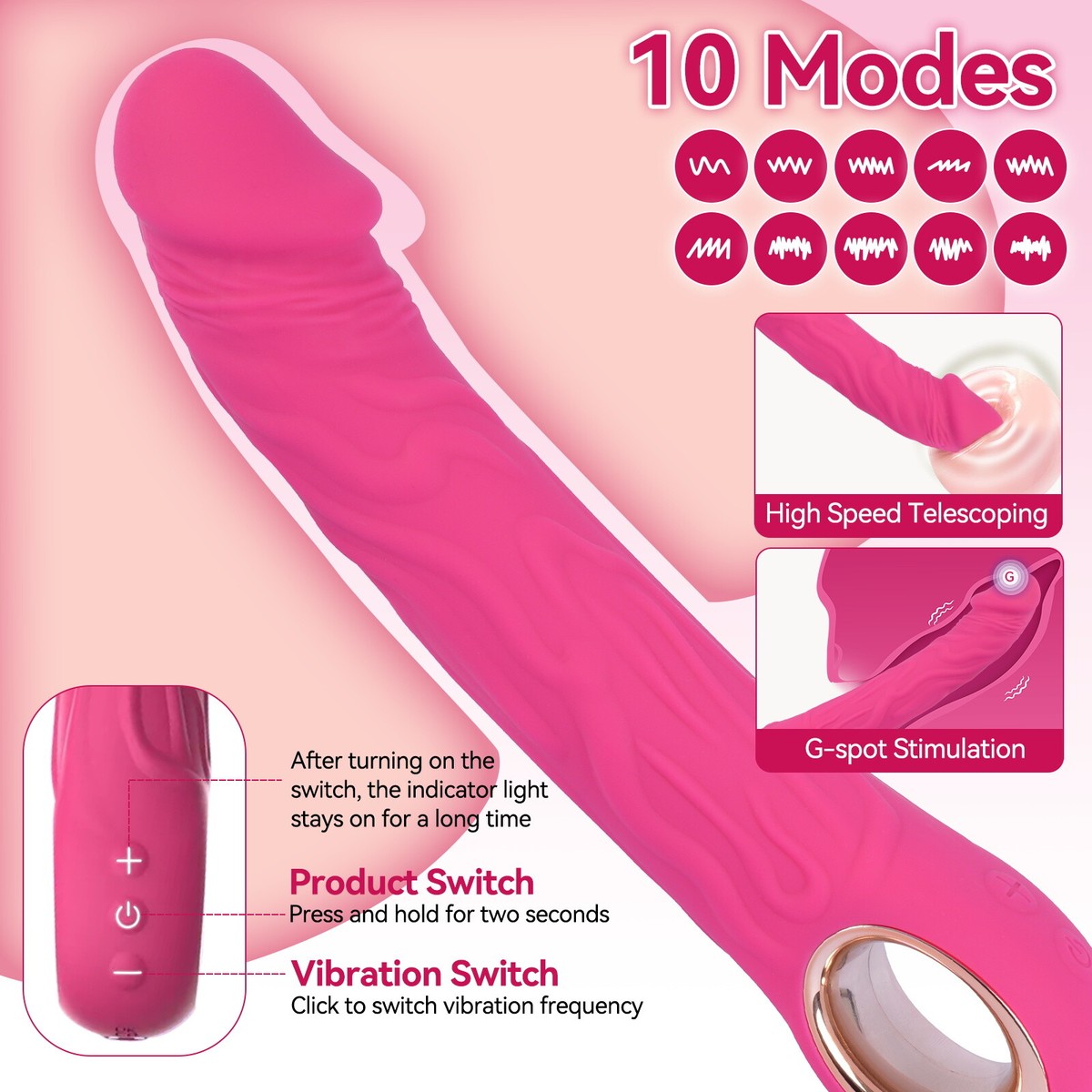 Realistic G Spot Dildo Vibrator Clit Massager Anal Stimulator Sex Toys For Women | eBay Realistic G Spot Dildo Vibrator Clit Massager Anal Stimulator Sex Toys For Women | eBay