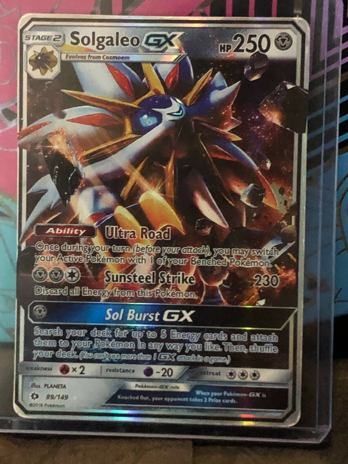  Solgaleo GX - 89/149 - Ultra Rare : Toys & Games