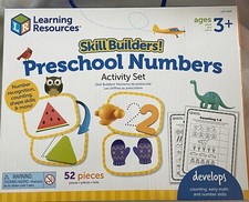 Learning Resources, Skill Builders Preschool Numbers Activity Set
