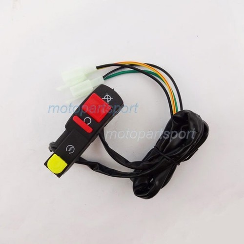 Universal Kill Stop Starter Switch For 50cc-250cc Electric Start Dirt Pit Bikes - Picture 3 of 4