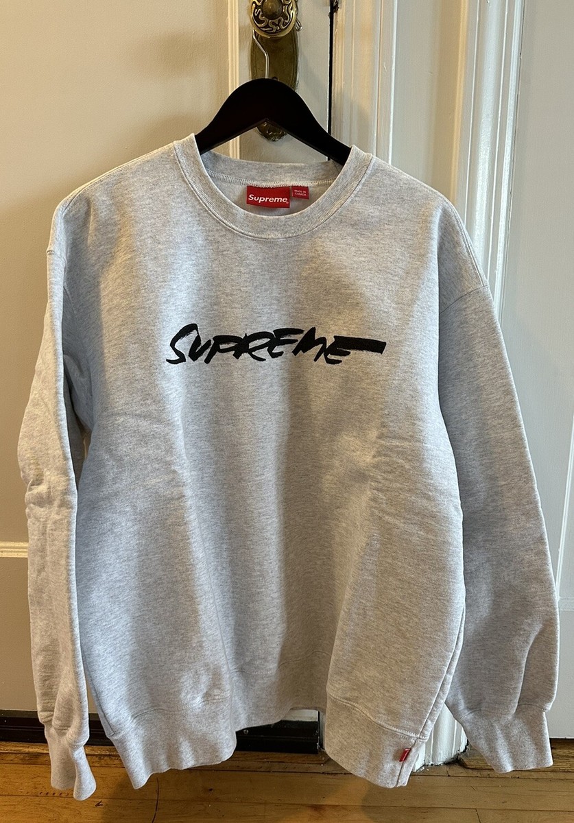 Supreme Futura Logo Crewneck グレー　L Supreme Futura Logo Crewneck 