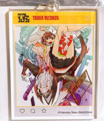 Dandadan x Tower Record Acrylic Keychain Starp Okarun Momo Ayase Jump+ Anime JP