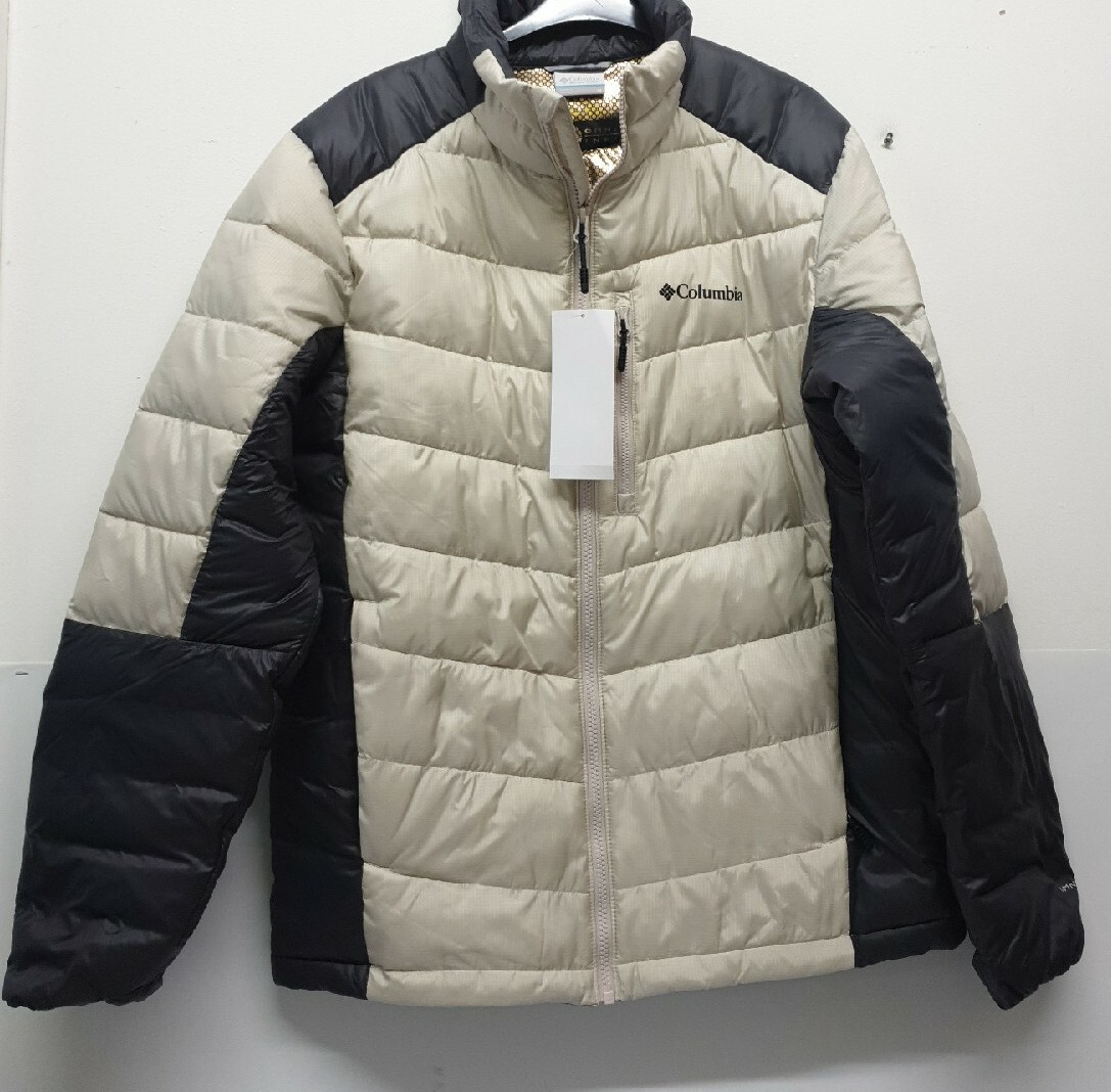 Chaqueta con capucha aislada Columbia Laberinto para hombre talla Reino Unido M |CL18