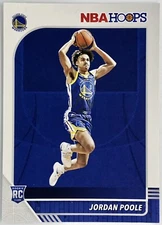 2019-2020 Panini NBA Hoops Jordan Poole Rookie Card Rc Golden State Warriors🔥📈