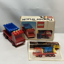 Vintage Lego Tipper Truck #435 Complete With Box And Instructions