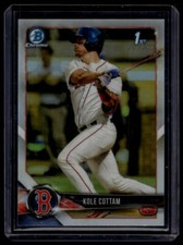 2018 Bowman Draft #BDC-69 Kole Cottam Chrome Refractors