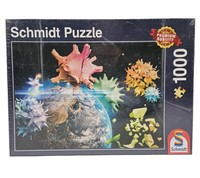 1000 Teile Schmidt Puzzle Planet Erde 2020 58963 Universum Puzzle Weltall