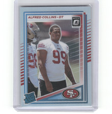Alfred Collins 2025 Panini Donruss Optic Holo Rated Rookie