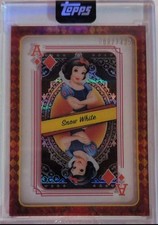2025 Topps Disney Mint Snow White 0082/125 Ace Diamonds Holo