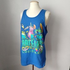Vintage Single Stitch New Orleans Tank Top Size L