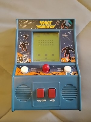 Space Invaders Mini Handheld Arcade Game - Official by Taito - Retro Classic
