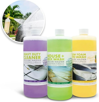 #ad Sun Joe 3 Pack Pressure Washer Concentrate Formula Biodegradable Detergent Trio $24.95