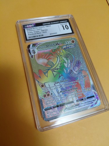 Rapid Strike Urshifu VMAX graded CGC 10 for sale on eBay