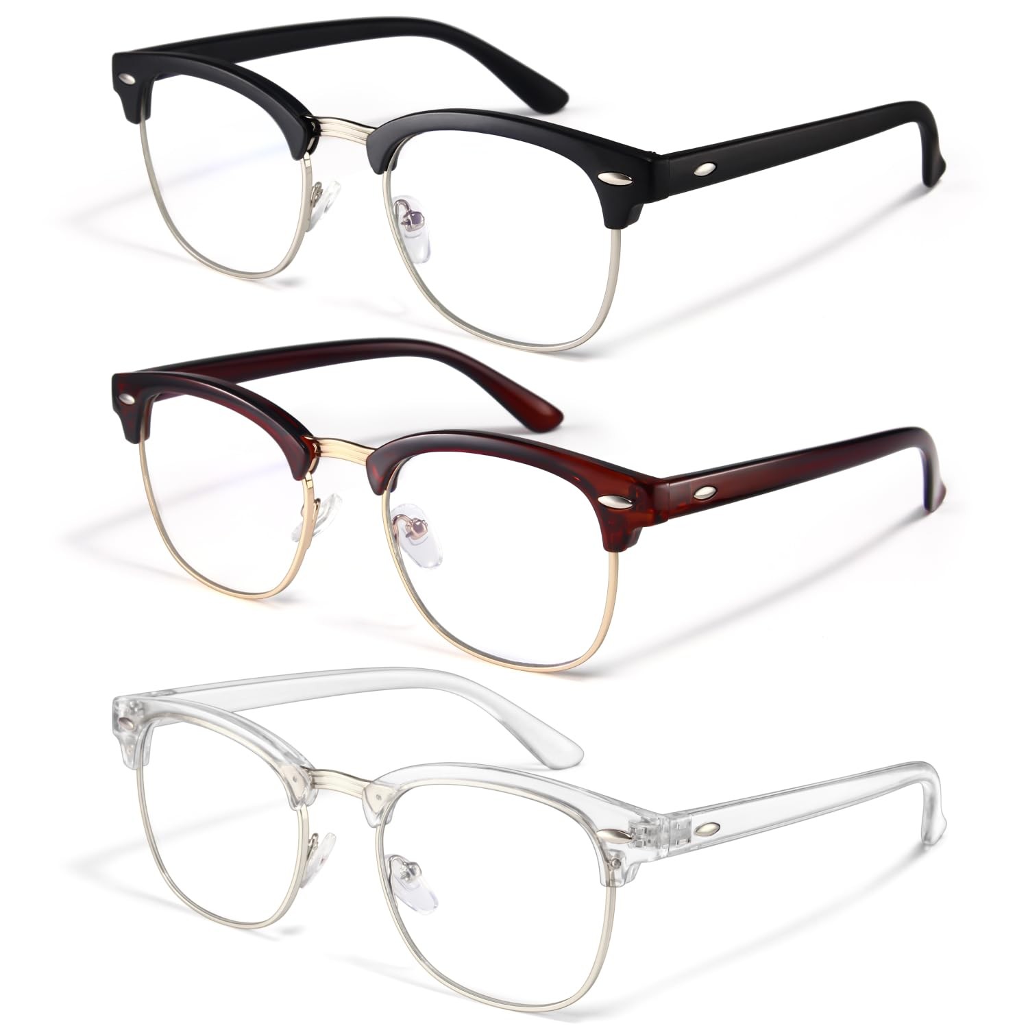 Computer Blue Light Blocking Glasses Blue Light Glasses Men Women, Anti Blu-R...-image