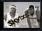 2003-04 Skybox Autographics Carmelo Anthony Tracy McGrady Rookies Affirmed #1RE