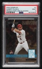 2004 Donruss Production Line Slugging Percentage Albert Pujols PSA 9 MINT 0os7
