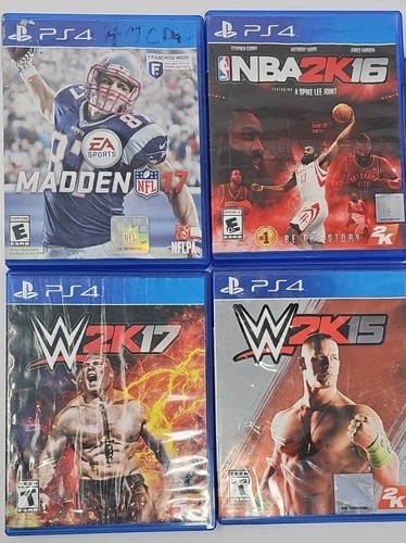 🔥 Lot of 6 PS4 Games COD, WW2K15, WW2K17, NBA 2K16, Madden '17 - Picture 2 of 4