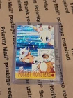 Cubone Pocket Monsters #45 Vending Prism Holo Vintage Pokemon Card Mewtwo Back