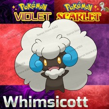 WHIMSICOTT   SHINY 6lV  Pok mon Scarlet  Violet