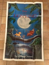 *RARE* Vintage The Lion King Movie Disney Channel Promotional Poster