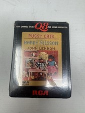 Harry Nilsson Pussy Cats 8 Track 1974 Sealed Quadraphonic John Lennon APT1-0570