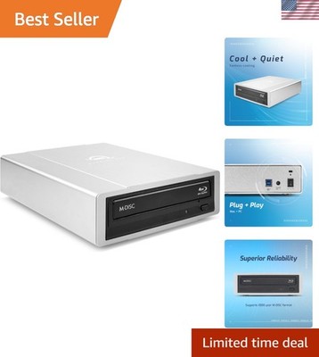 OWC Mercury Pro 5.25'' Optical Drive External 5.25 inch, Aluminum Enclosure