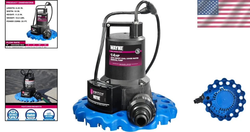 Energy Efficient Pool Cover Pump - Image 2 of 4