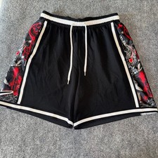 Nike DNA Baggy Dazzle Hoop Shorts Mens LG Vtg y2k 90s Rare